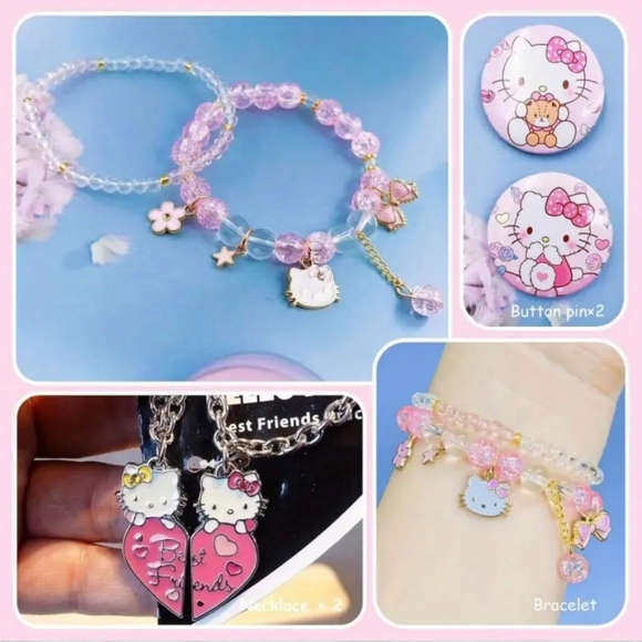 HELLO KITTY Limited Edition Accessory Back To School Gift Set!! - Picture 7 of 12